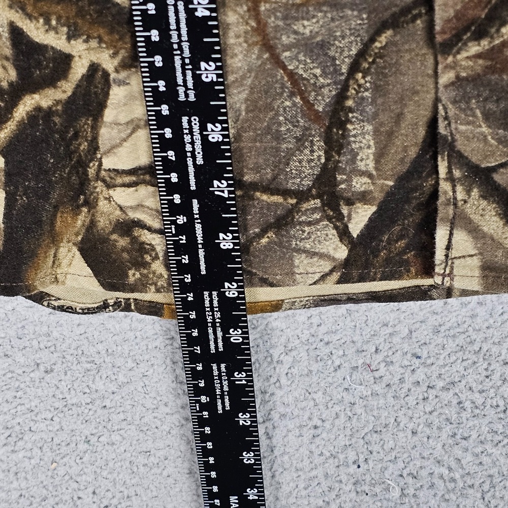 10X Work Hunting Shirt Mens Medium Realtree Hardwood Camo Long Sleeve Button-Up - Picture 4 of 8